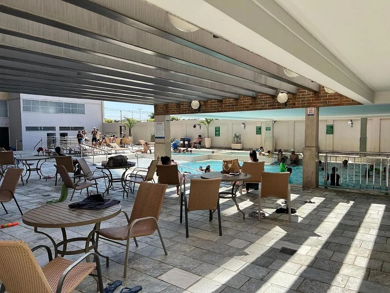 Piazza Diroma Com Acesso Ao Acqua Park Em Caldas Novas