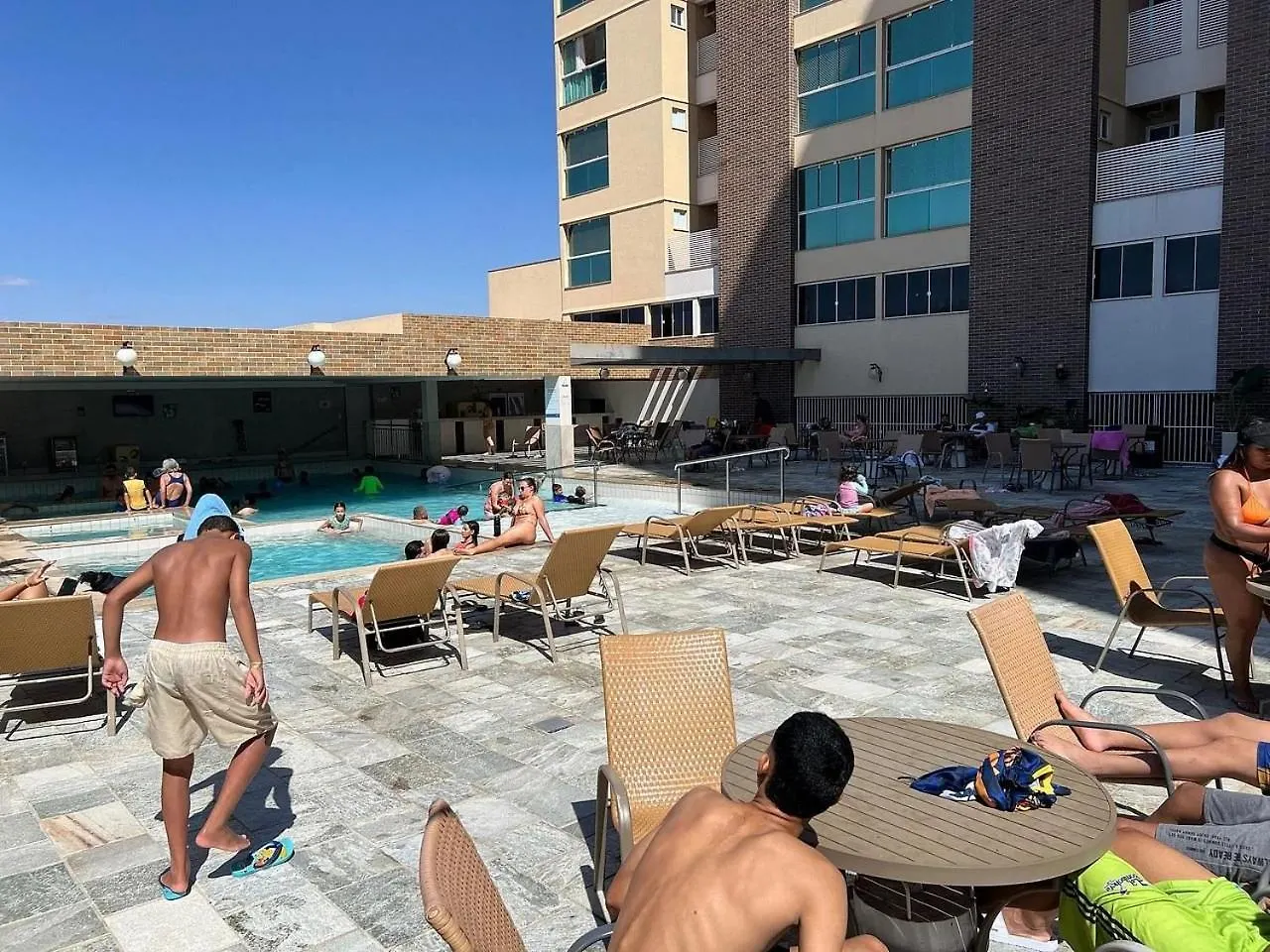 Piazza Diroma Com Acesso Ao Acqua Park Em Caldas Novas
